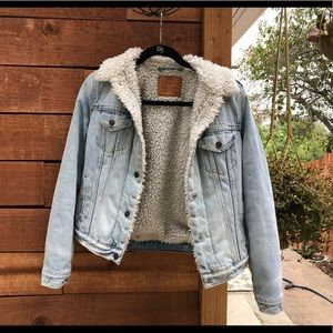Sherpa Denim Levi Jacket